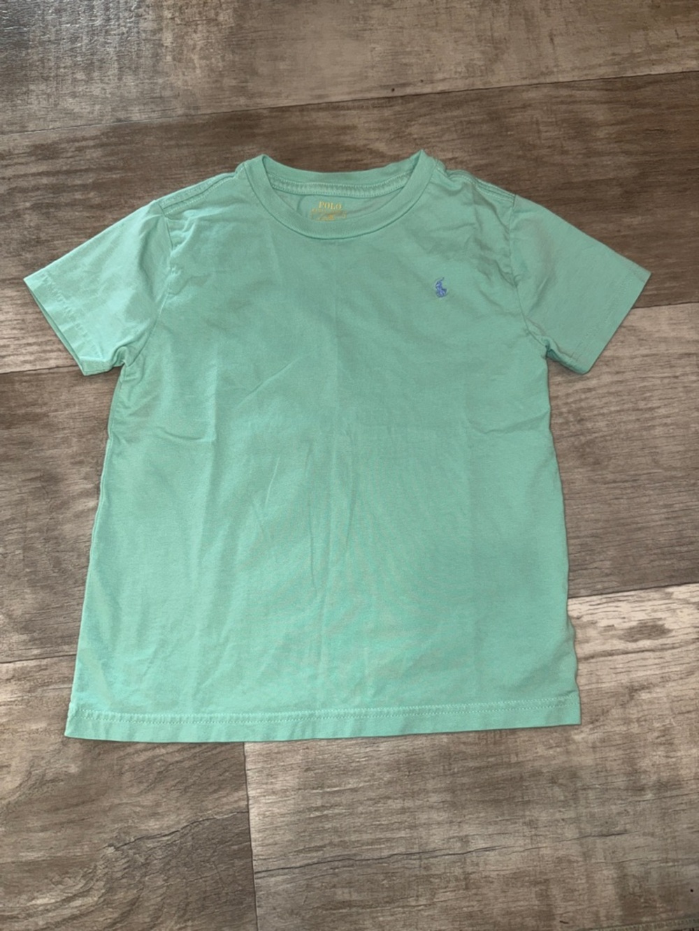 Ralph Lauren Light Mint Green Short Sleeve Kids Tee